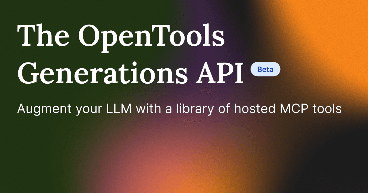 OpenTools