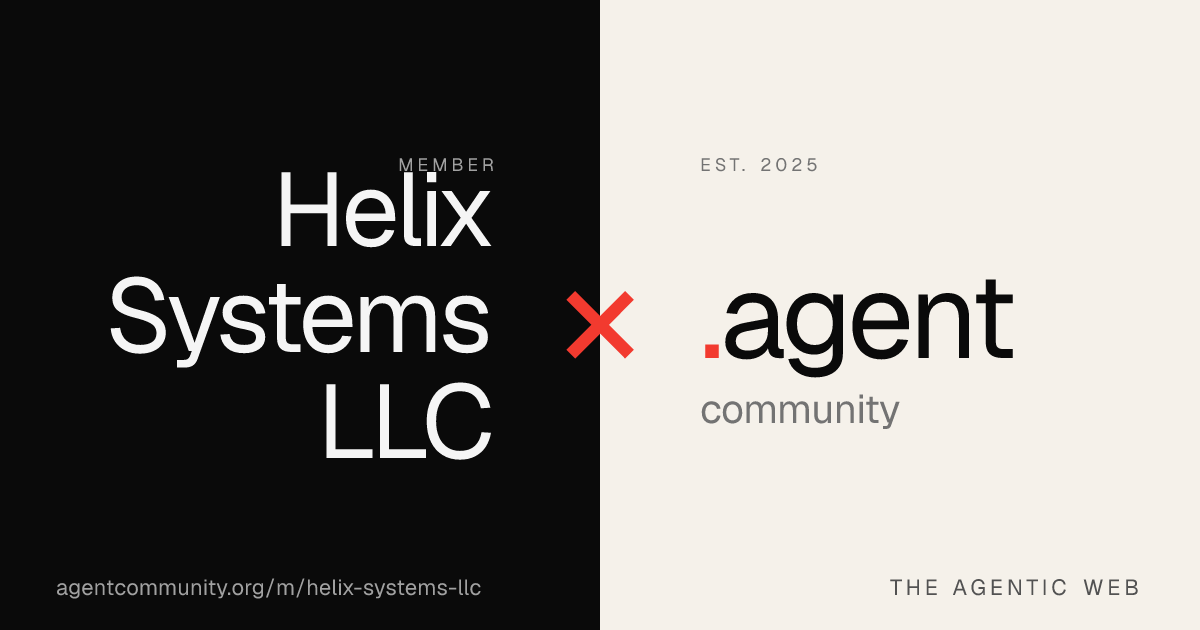 Helix Systems LLC — Agent Community