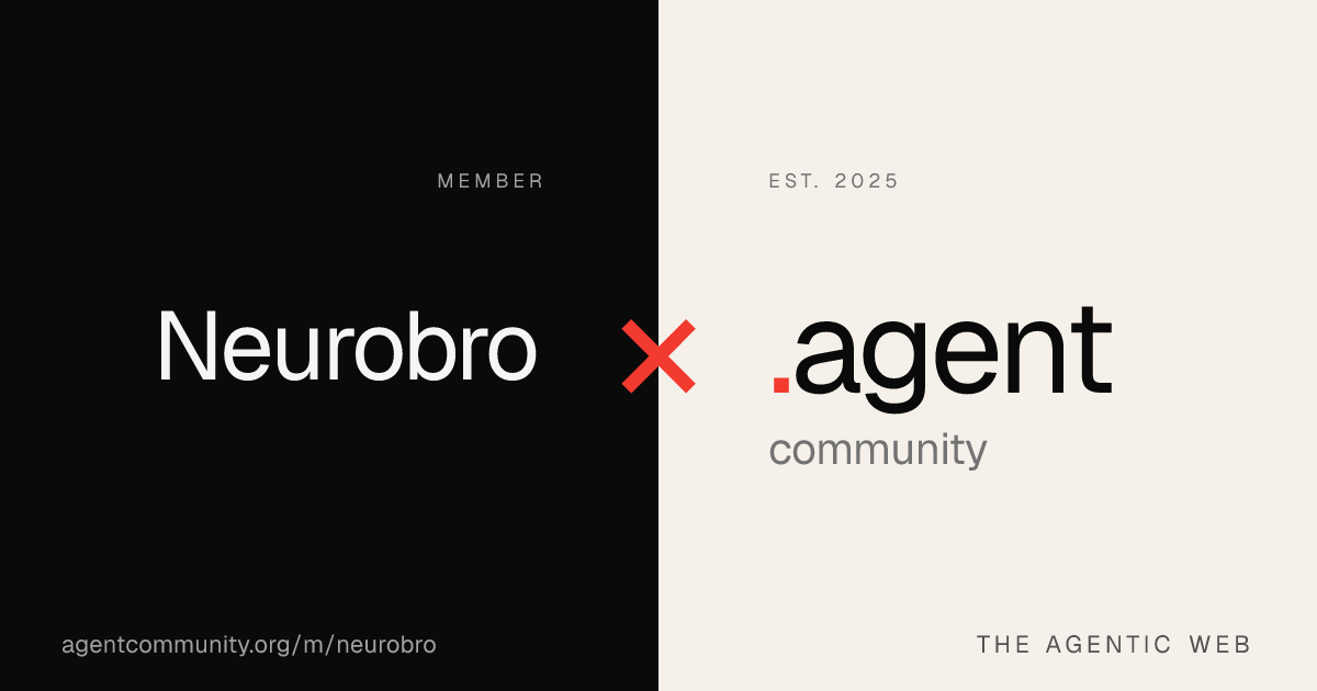 Neurobro — Agent Community
