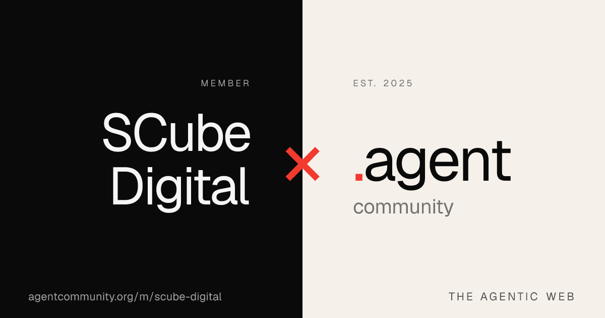 SCube Digital — Agent Community