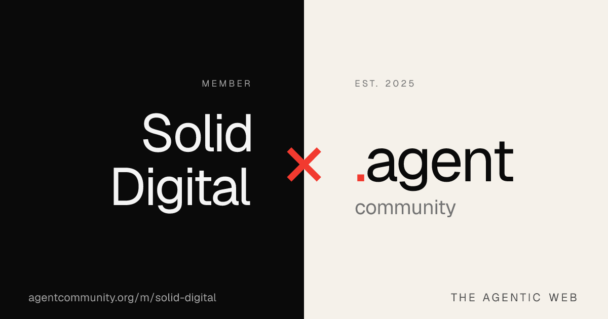 Solid Digital — Agent Community